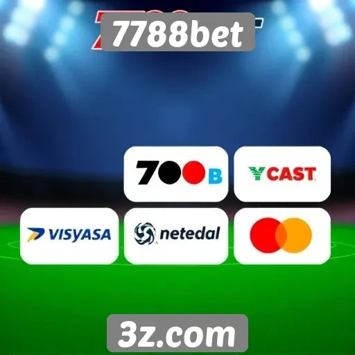 Métodos de pagamento disponíveis no 7788bet